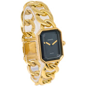 Chanel Premiere Quartz Watch 18KYG Gold #XL