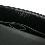 Chanel 2006-2008 Black Caviar East West Shoulder Bag