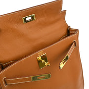 Hermes 2000 Gold Togo Kelly Ado GM Backpack