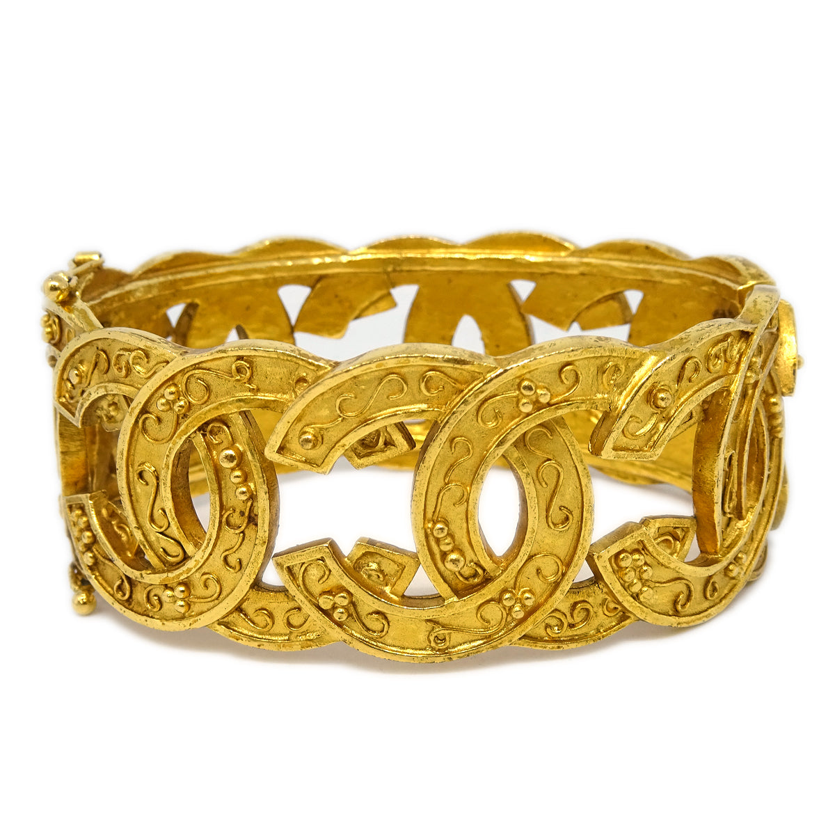 Chanel Bracelet Bangle Gold 96A – AMORE Vintage Tokyo