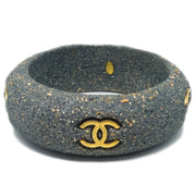 Chanel Stone Bangle Gray 94P