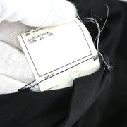 Chanel Double Breasted Jacket Black 95A #38