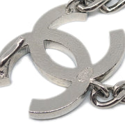 Chanel CC Silver Chain Belt 05V Small Good