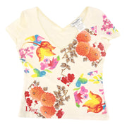 Christian Dior T-shirt Top Ivory #38