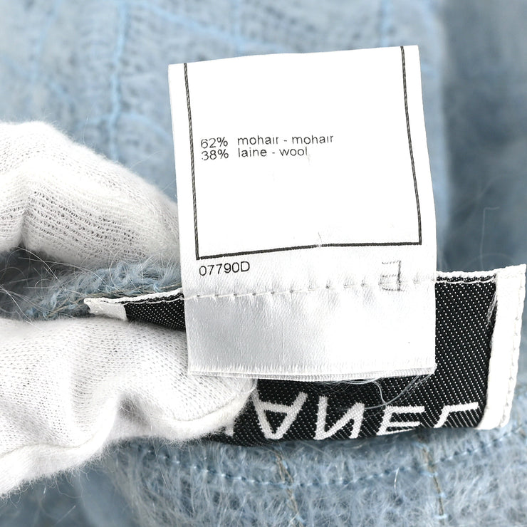 Chanel Jacket Light Blue 98A #38