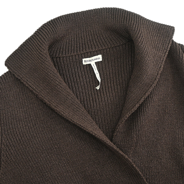 Hermes Sweater Brown #XS