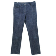 Chanel Long Denim Pants Indigo 05C #36