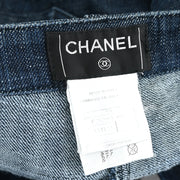 Chanel Long Denim Pants Indigo 05C #36