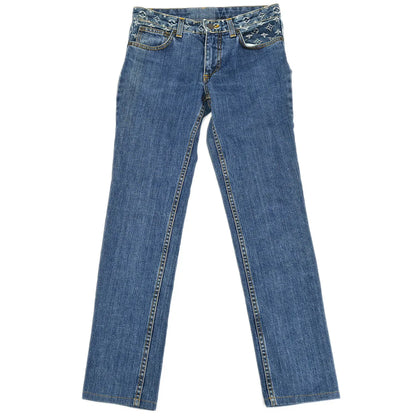 Louis Vuitton Monogram Denim Long Pants Indigo #34