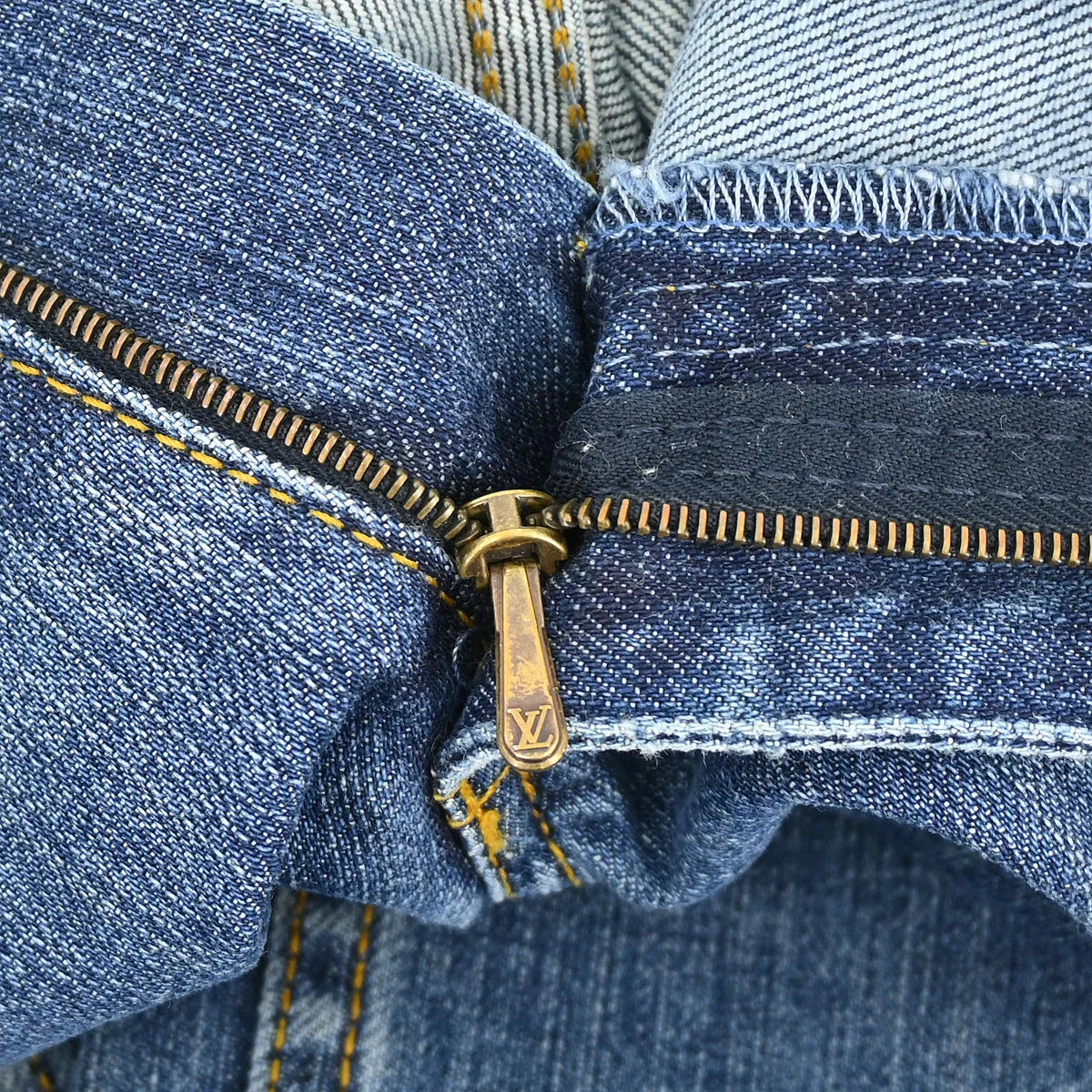 Louis Vuitton Monogram Denim Long Pants Indigo #34