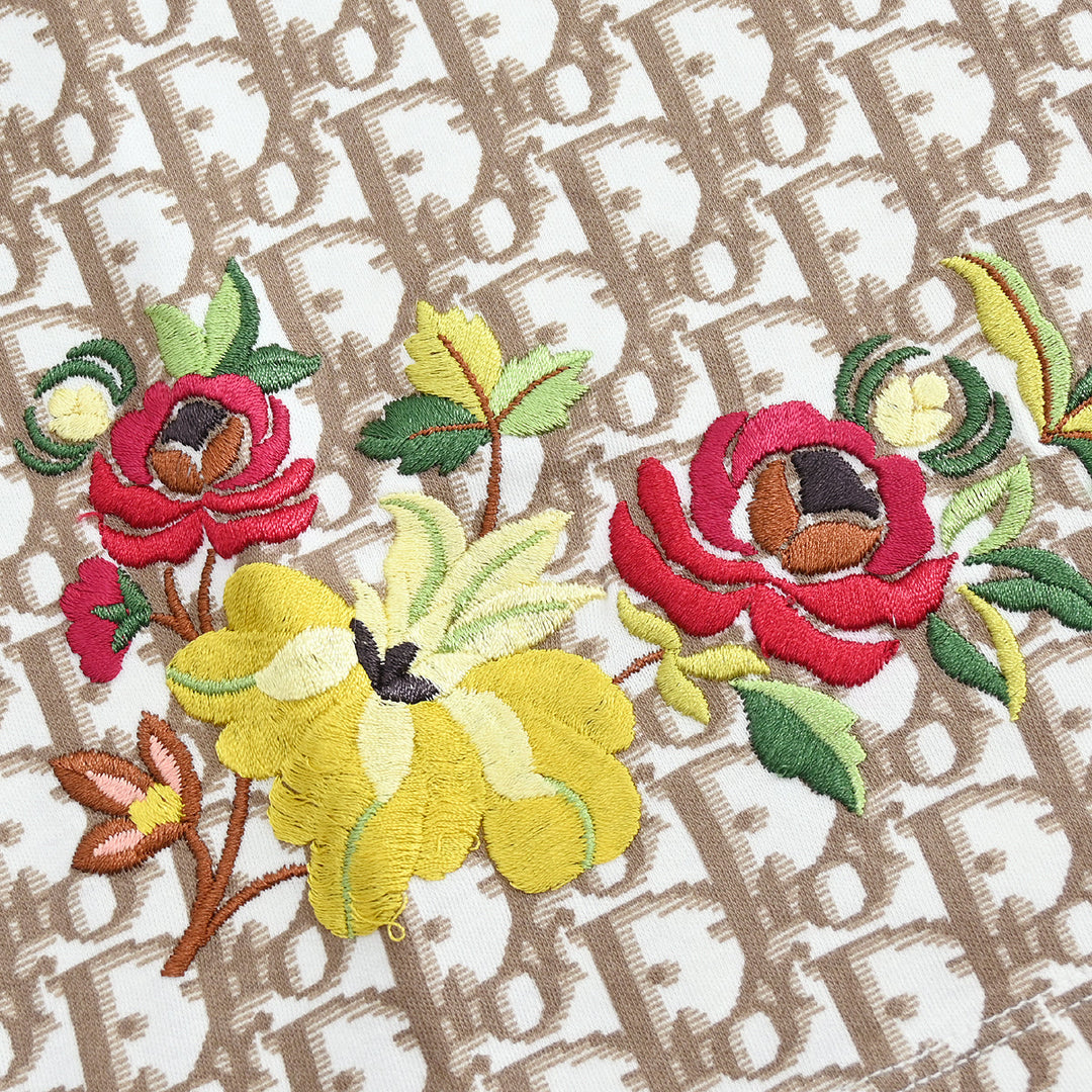 楽天市場】【中古】 クリスチャンディオール 長袖シャツ 刺繍 花