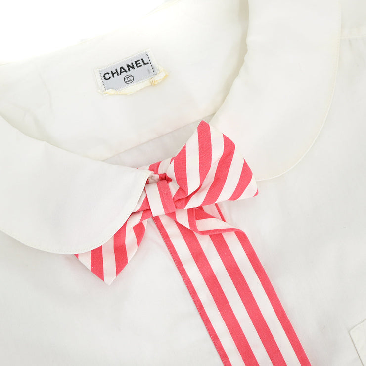 Chanel Short Sleeve Shirt White