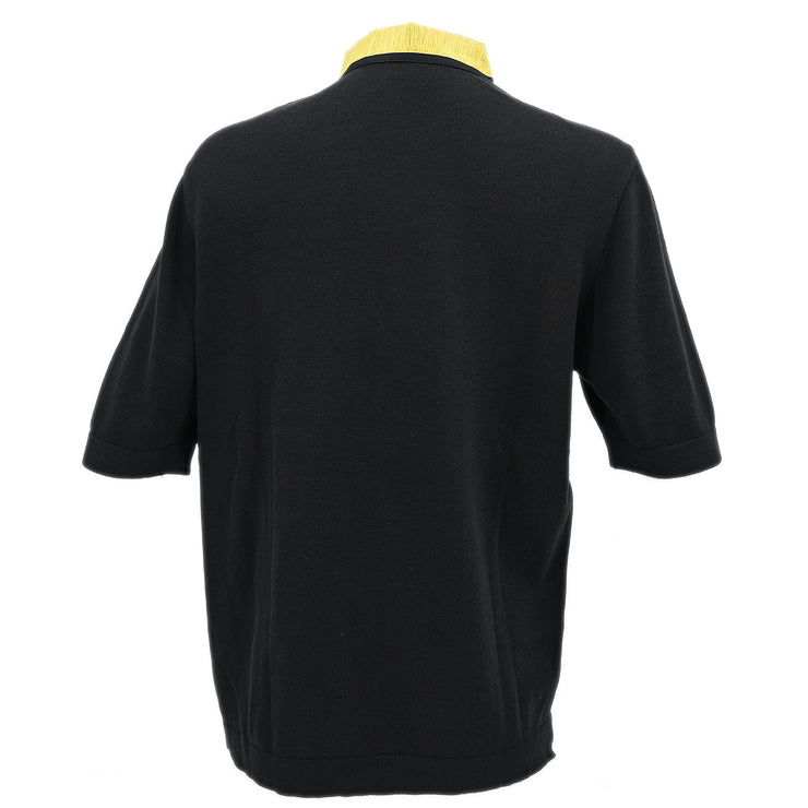 Hermes Polo Shirt Top Black #M