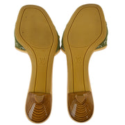 Louis Vuitton Khaki Sandals Mules Shoes #37