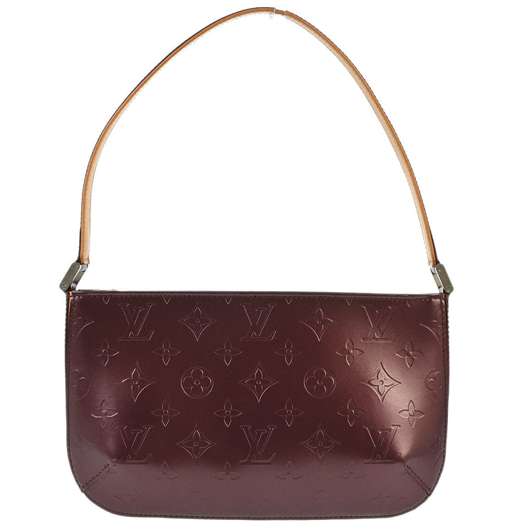 Louis Vuitton 2002 Purple Monogram Mat Fowler Handbag M55146