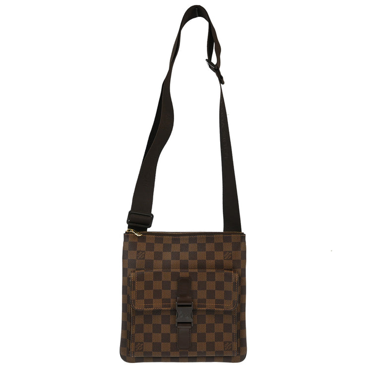 Louis Vuitton 2006 Damier Pochette Melville Shoulder Bag N51127