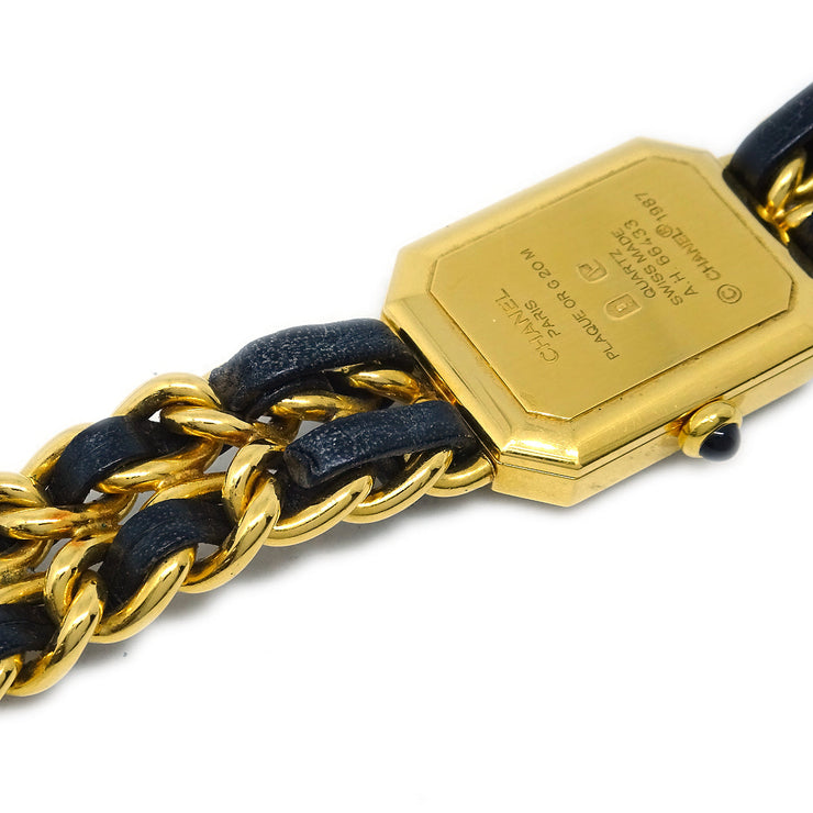 Chanel Premiere Quartz Watch Gold #M