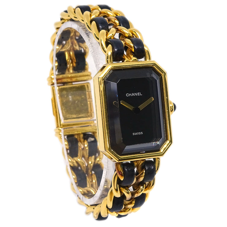 Chanel Premiere Quartz Watch Gold #M