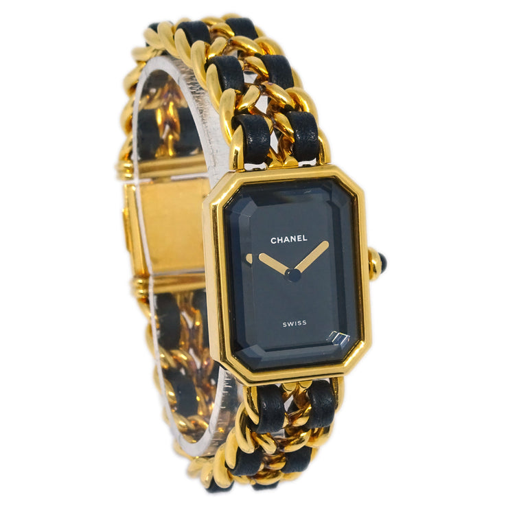 Chanel Premiere Quartz Watch Gold #M