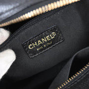 Chanel Black Caviar Petite Timeless Tote PTT Chain Handbag