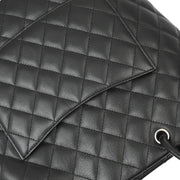 Chanel Black Calfskin Cambon Ligne Tote Handbag