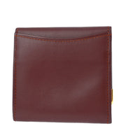 Cartier Coin Purse Wallet Bordeaux