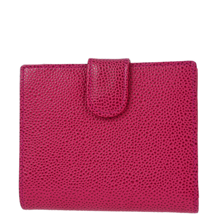 Chanel Pink Caviar Bifold Wallet