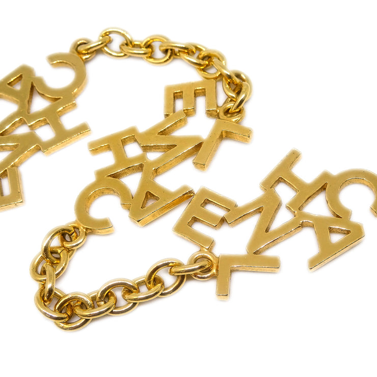 Chanel Chain Necklace Gold