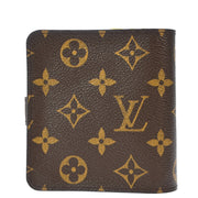 Louis Vuitton Monogram Groom Compact Zip Wallet M60036