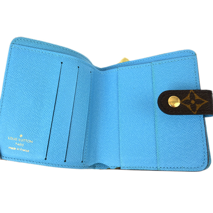 Louis Vuitton Monogram Groom Compact Zip Wallet M60036