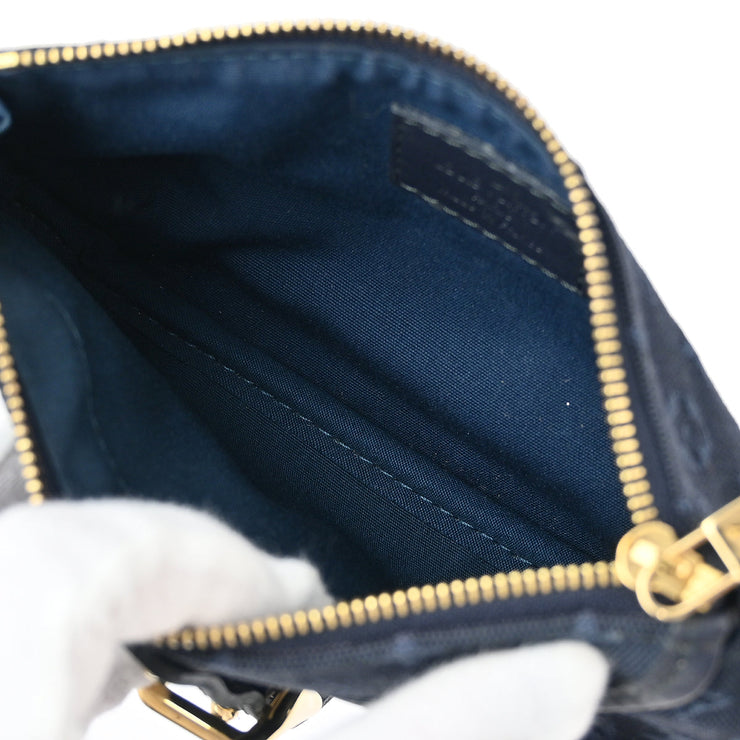 Louis Vuitton Navy Mini Ann Sophie Clutch Pouch Bag M92697