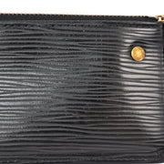 Louis Vuitton Black Epi Pochette Cles Coin Purse M63802