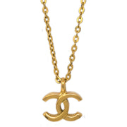 Chanel Gold CC Pendant Necklace 376