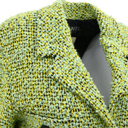 Chanel Single Breasted Jacket Light Green 94A #40