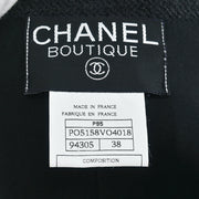 Chanel Single Breasted Short Sleeve Jacket Black P95 #38