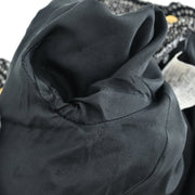 Chanel Collarless Jacket Black 93A #42