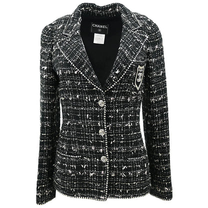 Chanel 2005 Black & White "Devil Wears Prada" Jacket #34