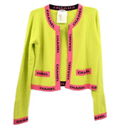 Chanel Cardigan Yellow CR95 #40