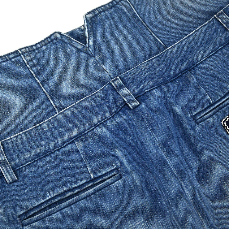 Chanel Denim Skirt Blue #36