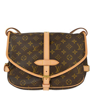 Louis Vuitton Monogram Saumur 30 Messenger Shoulder Bag M42256