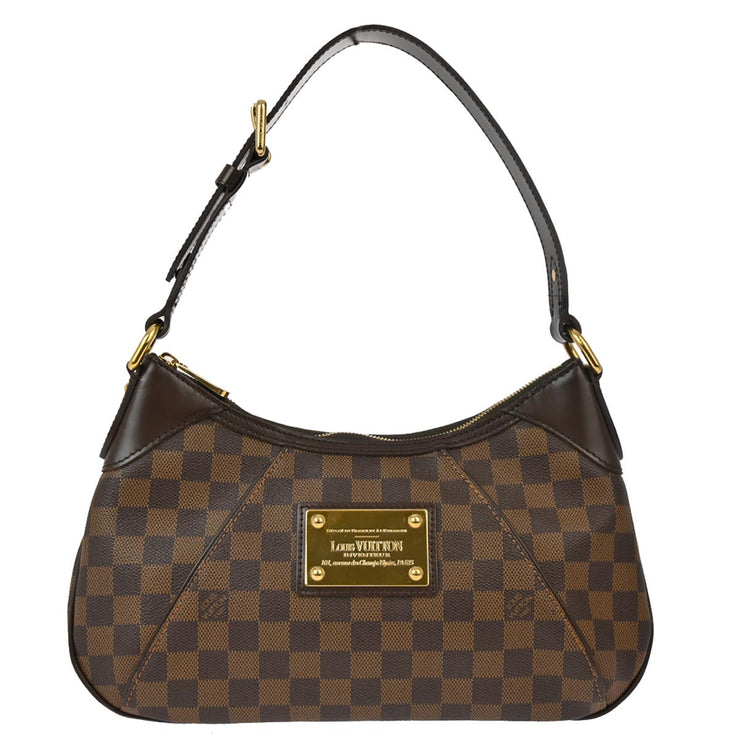 Louis Vuitton Damier Thames PM Hobo Handbag N48180