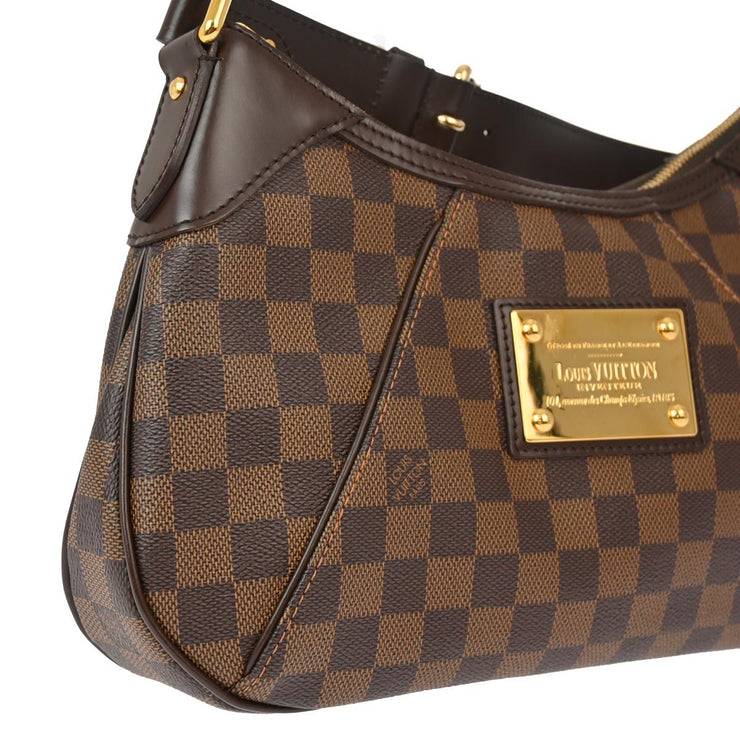 Louis Vuitton Damier Thames PM Hobo Handbag N48180