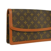 Louis Vuitton Monogram Pochette Dame GM Clutch Bag M51810