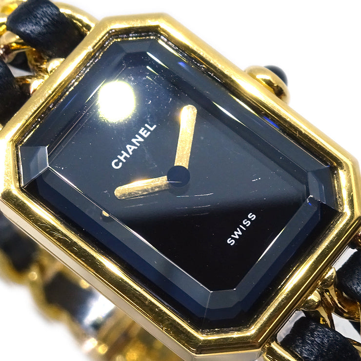 Chanel Premiere Quartz Watch Gold #L