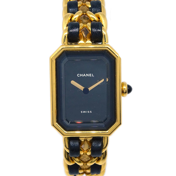 Chanel Premiere Quartz Watch Gold #L