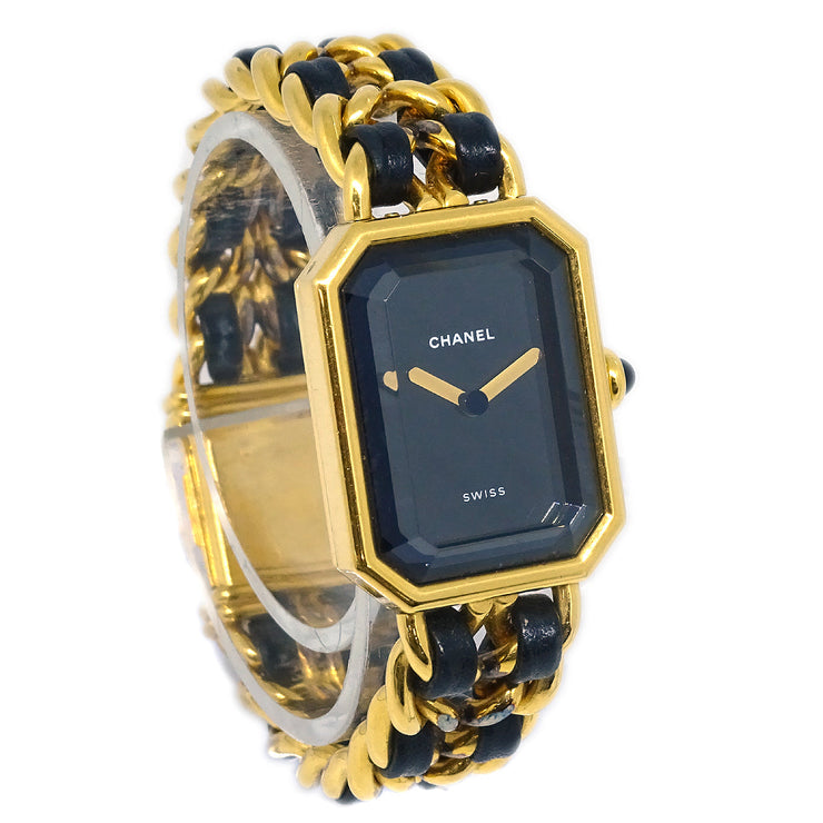 Chanel Premiere Quartz Watch Gold #S