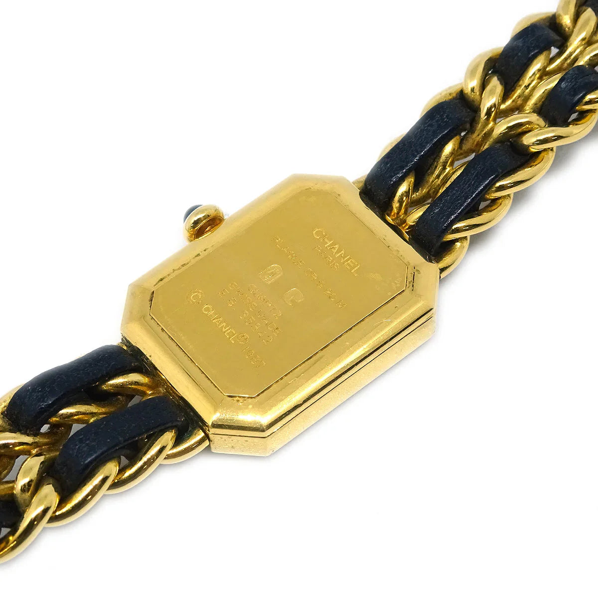 Chanel Premiere Quartz Watch Gold #L