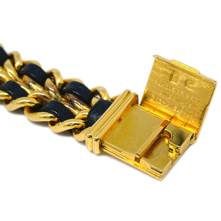 Chanel Premiere Quartz Watch Gold #L