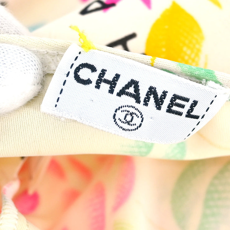 Chanel Sleeveless Dress Ivory #36