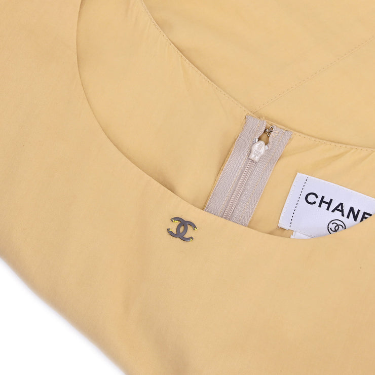 Chanel Sleeveless jumpsuit Yellow 02P #38